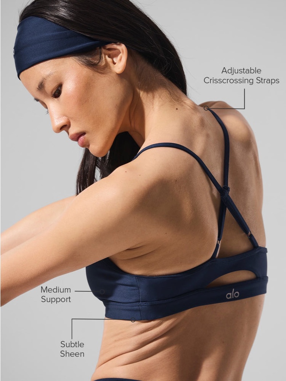 Airlift Intrigue Bra - Navy